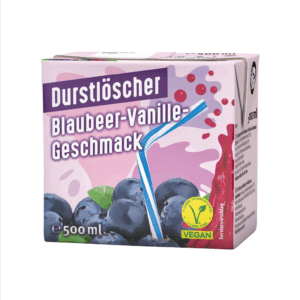 Durstlöscher Blueberry-Vanille 12 x 500 ml