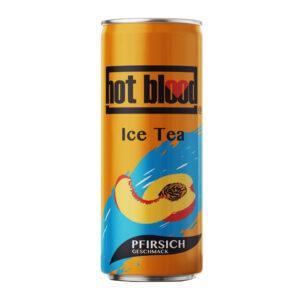 Hot Blood Eistee Pfirsche 330 ml