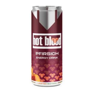 Hot Blood Energy Pfirsich 250 ml