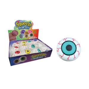 Squeeze Eye Ball 12 Stk