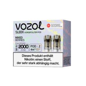 Vozol Sleek Pods Mixed Berries 2 x 2ml