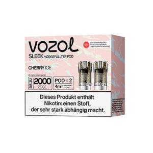 Vozol Sleek Pods Cherry Ice 2 x 2ml