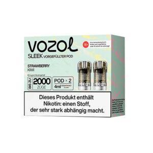 Vozol Sleek Pods Strawberry Kiwi 2 x 2ml
